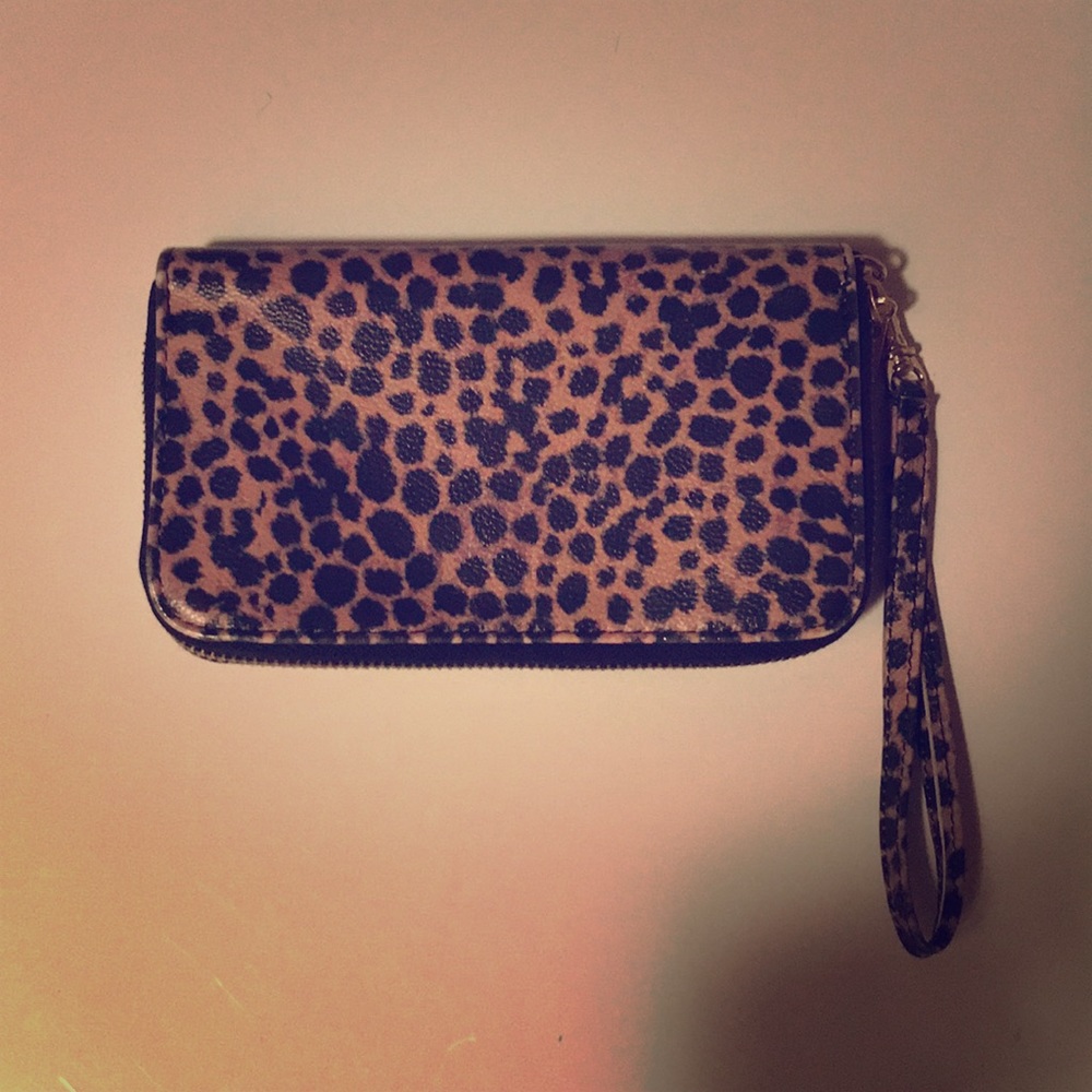 Cheetah Wristlet Wallet